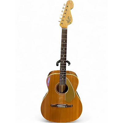 Used 1966 Fender Malibu Natural Acoustic Guitar