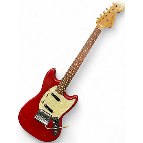 Used 1966 Fender Mustang Dakota Red Solid Body Electric Guitar Dakota Red