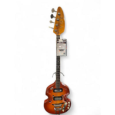 Used 1967 VOX Astro IV 2 Color Sunburst Electric Bass Guitar
