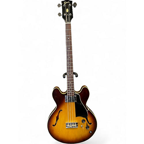 Used 1968 Gibson EB2 3 Tone Sunburst Electric Bass Guitar 3 Tone Sunburst