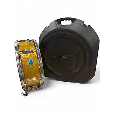 Used 1970 Ludwig 14X5 Classic Jazz Festival Snare SPARCKLE GOLD Drum