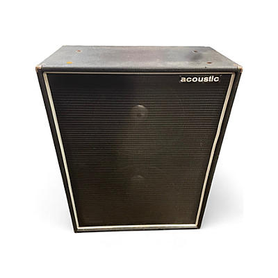 Used 1970s Acoustic 2x15 Bass Cabinet Bass Cabinet