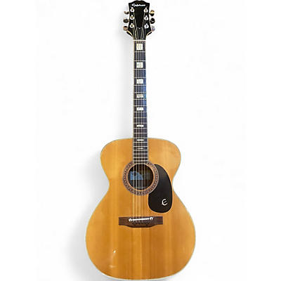 Used 1970s Epiphone Cortez Natural Acoustic Guitar