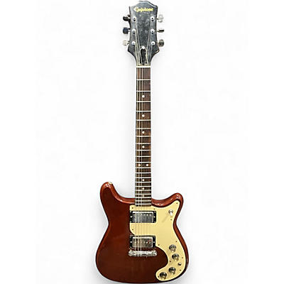Used 1970s Epiphone Wilshire Brown Solid Body Electric Guitar