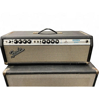 Used 1970s Fender Bassman 100 modified Tube Guitar Amp Head