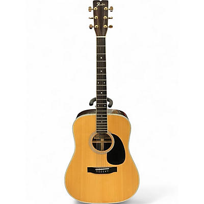 Used 1970s Fender F-95 Natural Acoustic Guitar