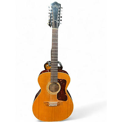 Used 1970s Guild F112 NT Natural 12 String Acoustic Guitar