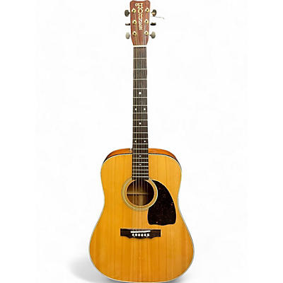 Hohner Used 1970s Hohner G10 Natural Acoustic Guitar