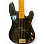 Used 1970s Hondo Ii p-style Black Electric Bass Guitar Black