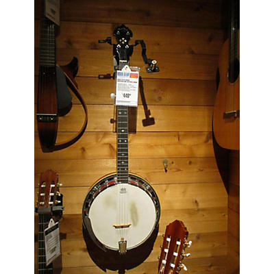 Hondo Used 1970s Hondo Masterclone Natural Banjo