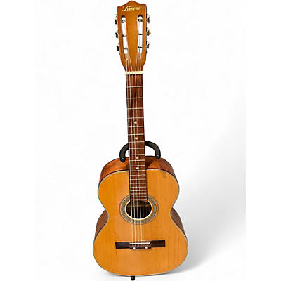 Used 1970s Kawai M38 natural Acoustic Guitar