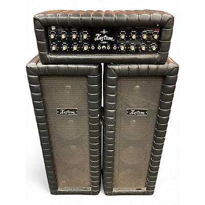 Used 1970s Kustom 100 Stack Guitar Stack