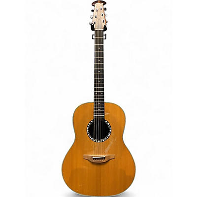 Used 1970s Ovation 1111-4 Natural Acoustic Guitar
