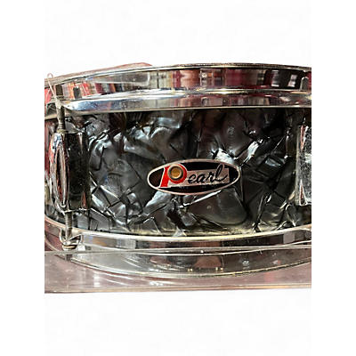 Used 1970s Pearl 14in President Series Silver Oyster Pearl Drum