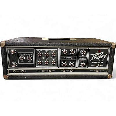 Used 1970s Peavey Series 400 Bass Head Tube Bass Amp Head