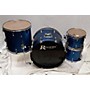 Used Rogers Used 1970s Rogers 4 piece 4pc Kit Pacific Blue Drum Kit Pacific Blue