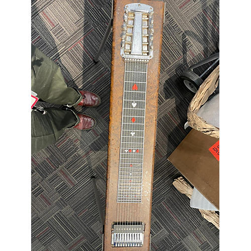 Sho Bud Used 1970s SHO BUD MAVERICK Brown Lap Steel Brown