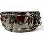 Used 1970s Slingerland 5X14 Gene Krupa Sound King Chrome Over Brass Drum Chrome Over Brass 8