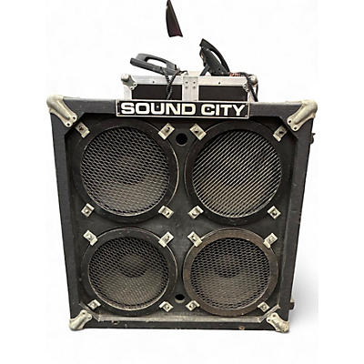 Used 1970s Sound City SMF LS 4X12" Guitar Cabinet