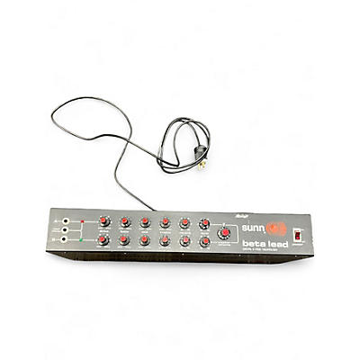 Used 1970s Sunn BETA LEAD Solid State Guitar Amp Head