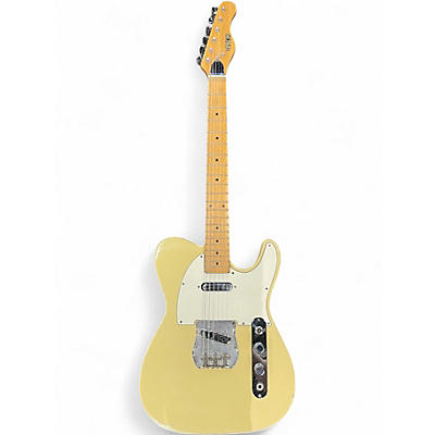 Used 1970s Toredo T Shape White Blonde Solid Body Electric Guitar