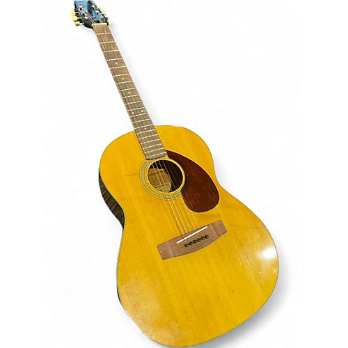 Used 1970s Yamaha FG-75 Natural Acoustic Guitar Natural