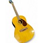 Used 1970s Yamaha FG-75 Natural Acoustic Guitar Natural