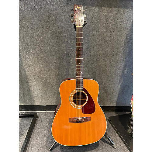 Yamaha Used 1970s Yamaha FG160 Natural Acoustic Guitar Natural