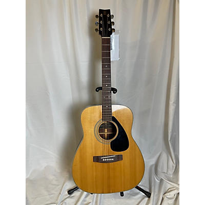 Yamaha Used 1970s Yamaha FG160 Natural Acoustic Guitar