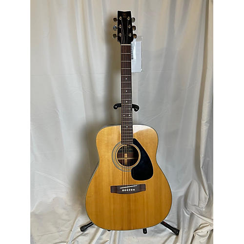 Yamaha Used 1970s Yamaha FG160 Natural Acoustic Guitar Natural