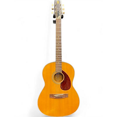 Yamaha Used 1970s Yamaha FG75 Natural Acoustic Guitar