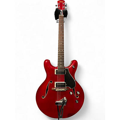 Used 1970s Yamaha SA30T Cherry Hollow Body Electric Guitar