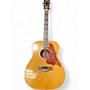 Used 1970s Yamaha fg300 Natural Acoustic Guitar Natural