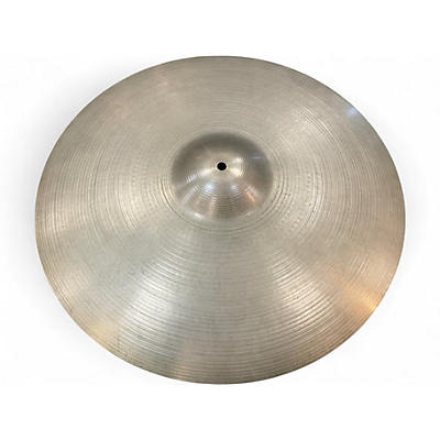 Used 1970s Zildjian 21in Thin Stamp Avedis Ride Cymbal