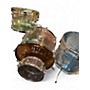 Used Fibes Used 1972 Fibes 4 Piece Acrylic drum kit Clear Drum Kit Clear