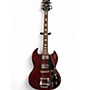 Used 1972 Gibson SG Deluxe Cherry Solid Body Electric Guitar Cherry