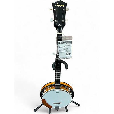Used 1972 Harmony H5835 NATURAL Banjo