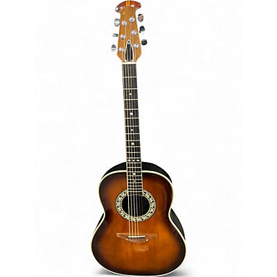 Used 1973 Ovation 1117-1 2 Color Sunburst Acoustic Guitar