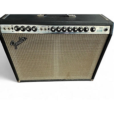 Used 1974 Fender Twin Reverb 2x12 Tube Guitar Combo Amp