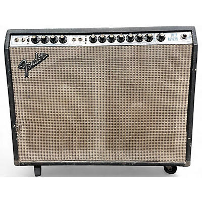 Used 1974 Fender Twin Reverb 2x12 Tube Guitar Combo Amp