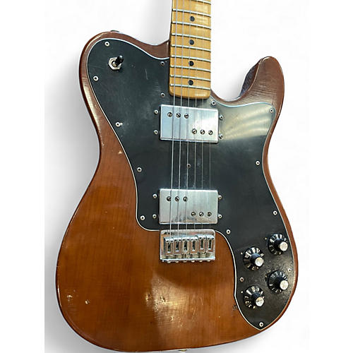 Used 1974 Fender telecaster deluxe Brown Solid Body Electric Guitar Brown