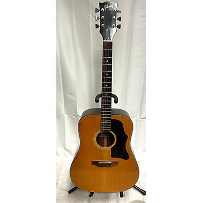 Gibson Used 1974 Gibson J50 Natural Acoustic Electric Guitar