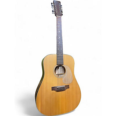 Martin Used 1974 Martin D 12-18 Natural 12 String Acoustic Guitar