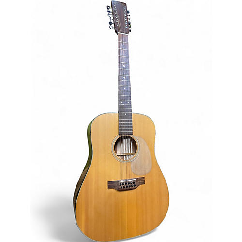 Martin Used 1974 Martin D 12-18 Natural 12 String Acoustic Guitar Natural