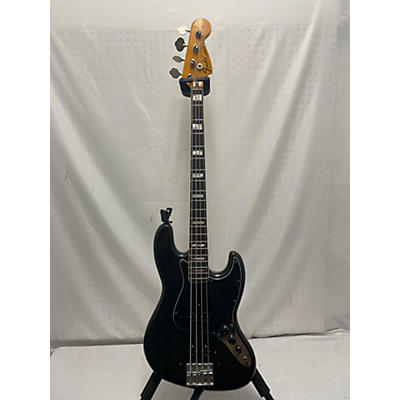 Fender Used 1975 Fender Jazz Bass Black Electric Bass Guitar