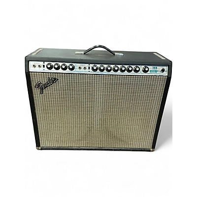 Used 1975 Fender Twin Reverb 2x12 Tube Guitar Combo Amp