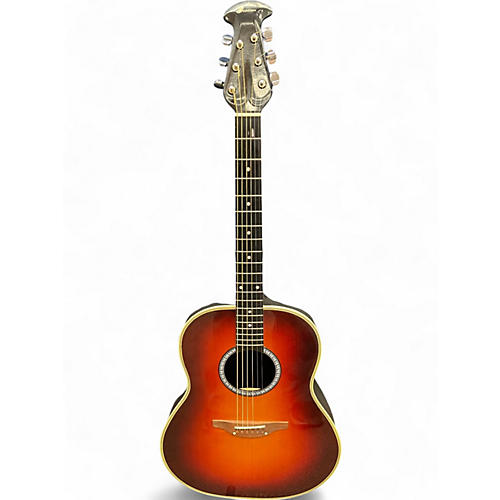 Used 1976 Ovation 1132-1 Sunburst Acoustic Guitar Sunburst