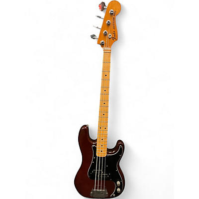 Used 1978 Fender 1970 Reissue Precision Bass Burgundy Electric Bass Guitar