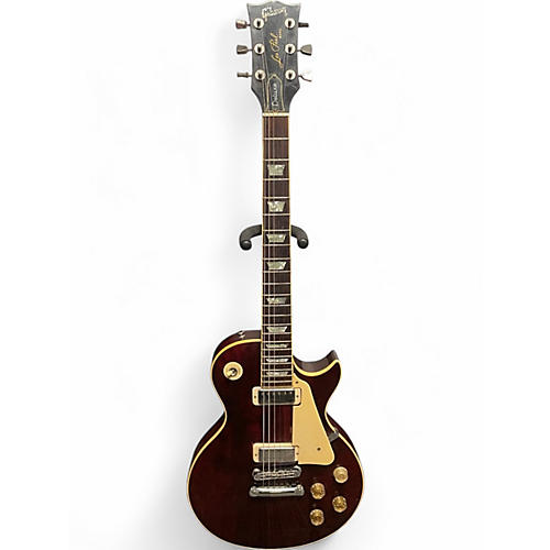 Used 1979 Gibson Les Paul Deluxe Wine Red Solid Body Electric Guitar Wine Red