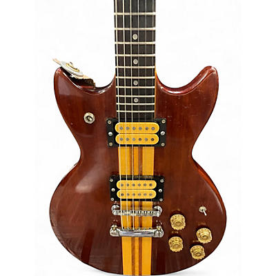 Used 1979 Hondo H101 Walnut Solid Body Electric Guitar